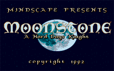 Moonstone: A Hard Days Knight - Screenshot - Game Title Image