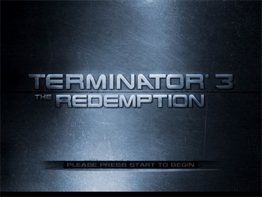 Terminator 3: The Redemption - Screenshot - Game Title Image