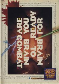 Doctor Who and the Mines of Terror - Advertisement Flyer - Front