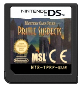 Mystery Case Files: Prime Suspects - Cart - Front Image