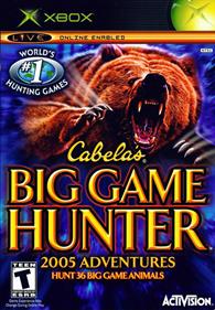 Cabela's Big Game Hunter 2005 Adventures - Box - Front Image