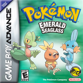 Pokemon Emerald Seaglass - Box - Front Image