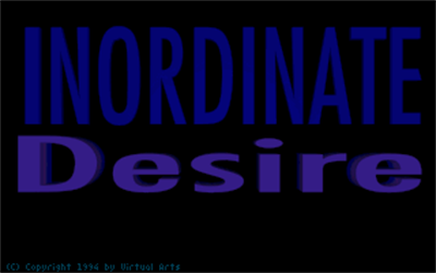 Inordinate Desire - Screenshot - Game Title Image