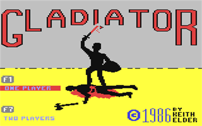 Gladiator (Keypunch Software) - Screenshot - Game Title Image