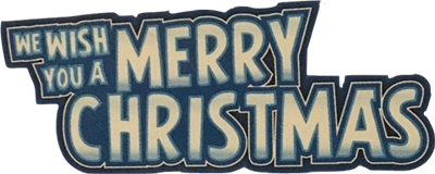 We Wish You a Merry Christmas - Clear Logo Image
