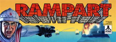 Rampart - Arcade - Marquee Image
