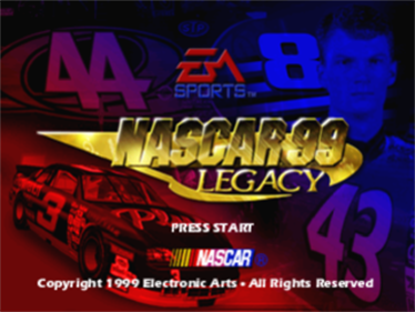 NASCAR 99: Legacy - Screenshot - Game Title Image