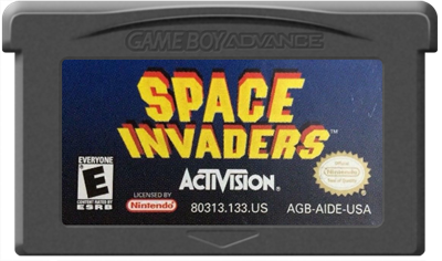 Space Invaders - Cart - Front Image