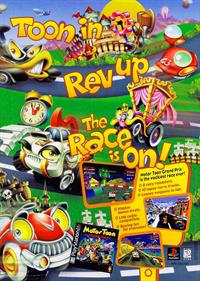 Motor Toon Grand Prix - Advertisement Flyer - Front Image