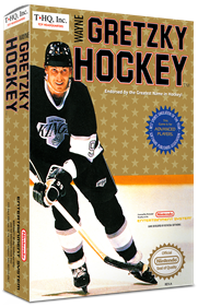 Wayne Gretzky Hockey - Box - 3D Image