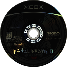 Fatal Frame II: Crimson Butterfly Director's Cut - Disc Image