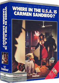 Where in the U.S.A. is Carmen Sandiego? - Box - 3D Image