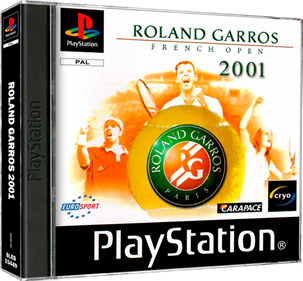 Roland Garros French Open 2001 - Box - 3D Image