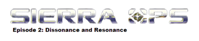 Serra Ops: Episode 2: Dissonance and Resonance - Clear Logo Image