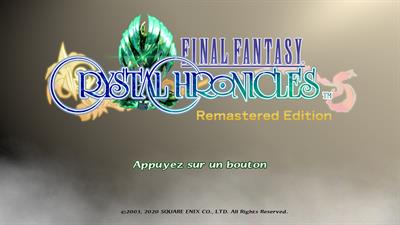 Final Fantasy Crystal Chronicles: Remastered Edition - Screenshot - Game Title Image