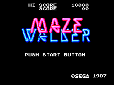 Maze Hunter 3-D - Screenshot - Game Title Image