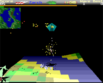 Zarch - Screenshot - Gameplay Image