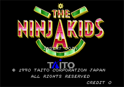 The Ninja Kids - Screenshot - Game Title Image