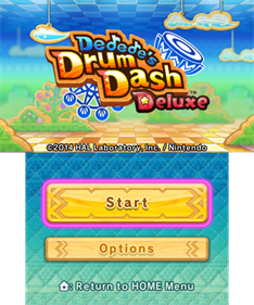 Dedede's Drum Dash Deluxe - Screenshot - Game Title Image