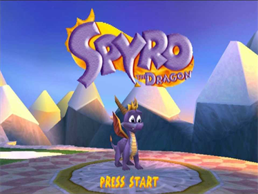 Spyro the Dragon - Screenshot - Game Title Image