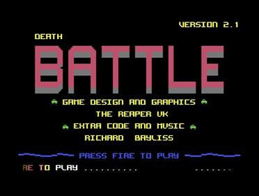 Death Battle - Screenshot - Game Title Image