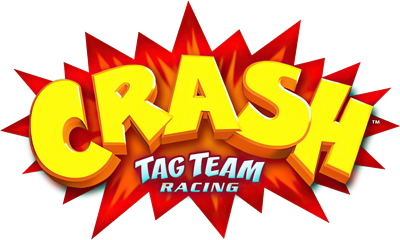 Crash Tag Team Racing - Clear Logo Image