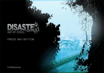 Disaster: Day of Crisis - Screenshot - Game Title Image