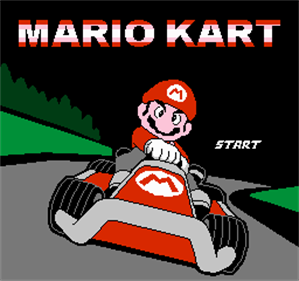 Mario Kart (Nice Code Software) - Screenshot - Game Title Image