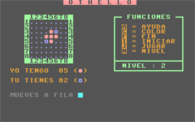 Othello (Microelectronica) - Screenshot - Gameplay Image