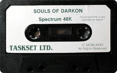 Souls of Darkon  - Cart - Front Image