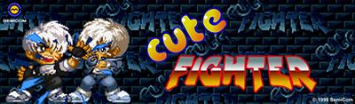 Cute Fighter - Arcade - Marquee Image