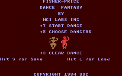 Dance Fantasy - Screenshot - Game Title Image