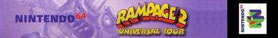 Rampage 2: Universal Tour - Banner