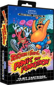 ToeJam & Earl in Panic on Funkotron - Box - 3D Image