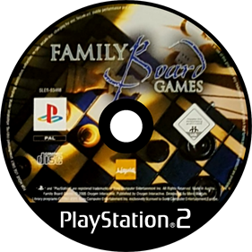 Family Board Games - Disc Image