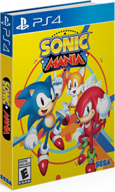 Sonic Mania - Box - 3D Image