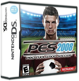 PES 2008: Pro Evolution Soccer - Box - 3D Image