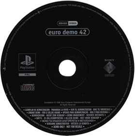 Official UK PlayStation Magazine CD 42 - Disc Image