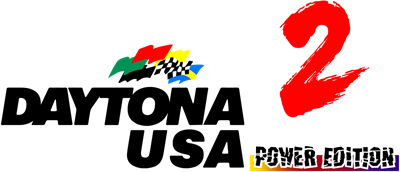 Daytona USA 2: Power Edition - Clear Logo Image
