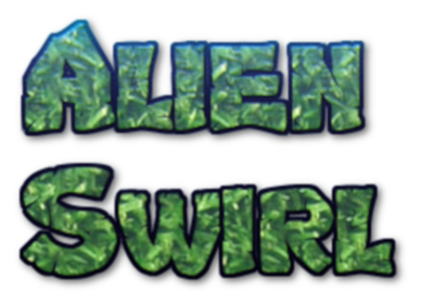 Alien Swirl - Clear Logo Image
