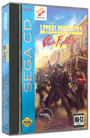 Lethal Enforcers II: Gun Fighters - Box - 3D Image