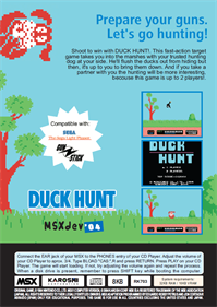 Duck Hunt - Box - Back Image