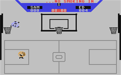 Basketball Sam & Ed - Screenshot - Game Title Image