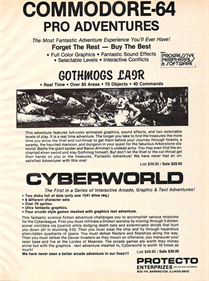 Cyberworld - Advertisement Flyer - Front Image