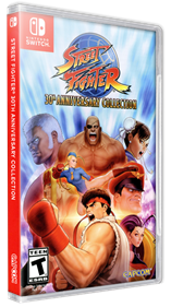 Street Fighter 30th Anniversary Collection - Box - 3D Image