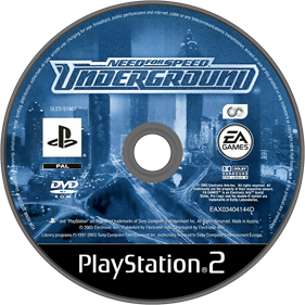 Need for Speed: Underground - Disc Image