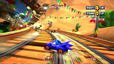 Sonic & Sega All-Stars Racing Arcade - Screenshot - Gameplay Image