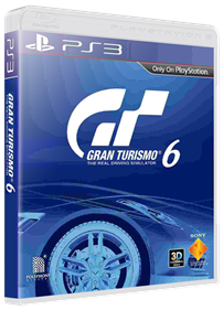 Gran Turismo 6 - Box - 3D Image