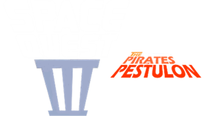 Space Quest III: The Pirates of Pestulon - Clear Logo Image