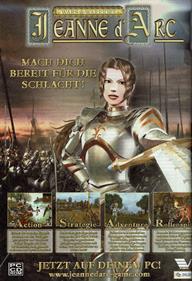 Wars & Warriors: Joan of Arc - Advertisement Flyer - Front Image